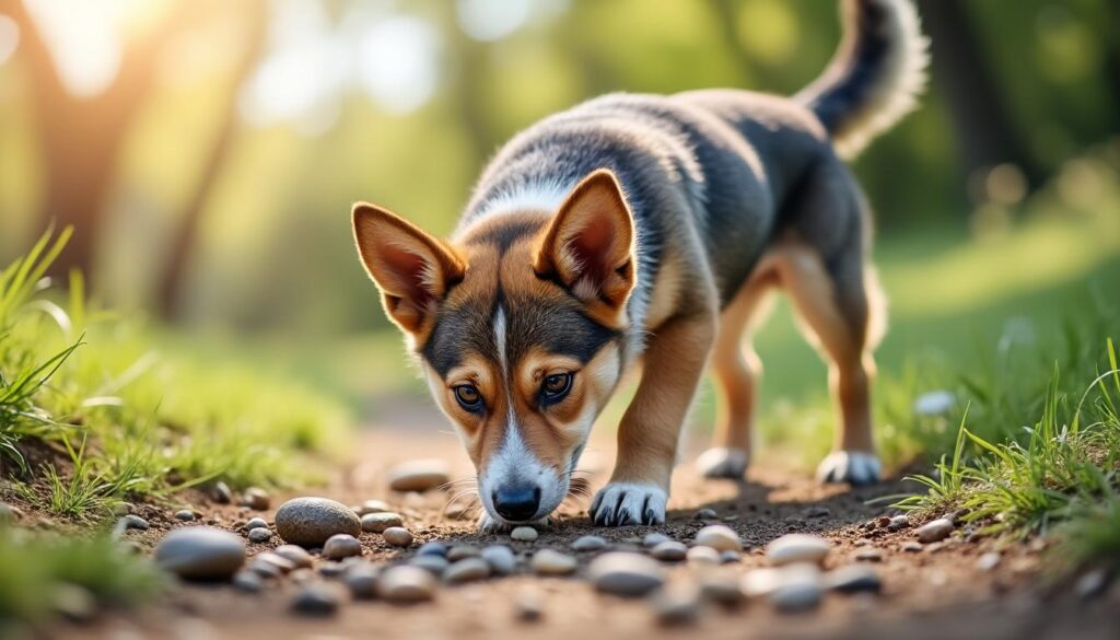 découvrez pourquoi votre chien mange des cailloux, les causes possibles de ce comportement et comment y remédier pour assurer sa santé et son bien-être.