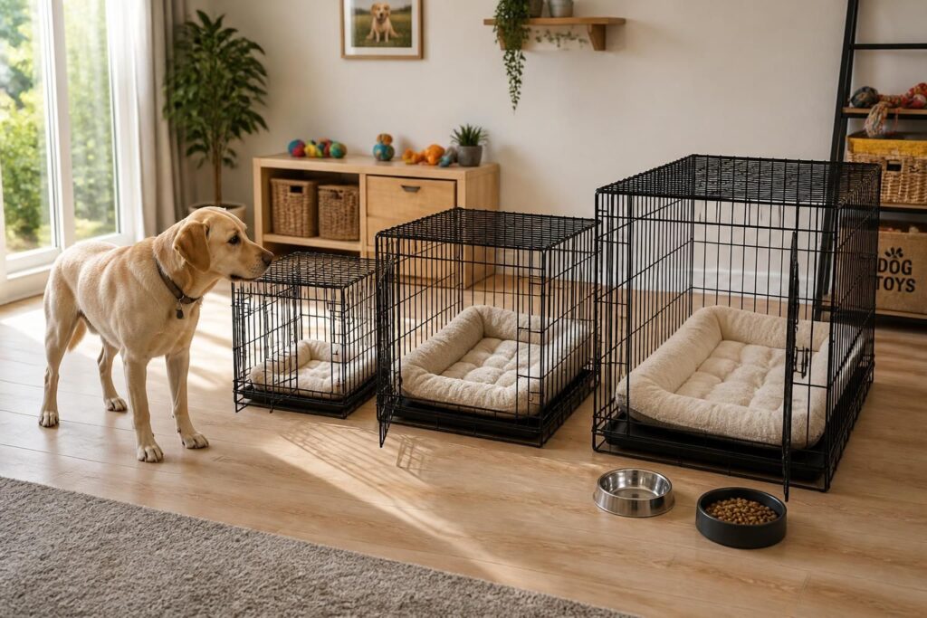 découvrez nos conseils pour choisir la cage idéale pour votre chien, adaptée à sa taille et à ses besoins pour son confort et sa sécurité.