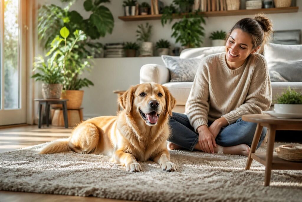 découvrez les avantages de la garde à domicile pour votre chien : confort, sécurité et bien-être garantis, tout en vous assurant tranquillité d'esprit durant vos absences.