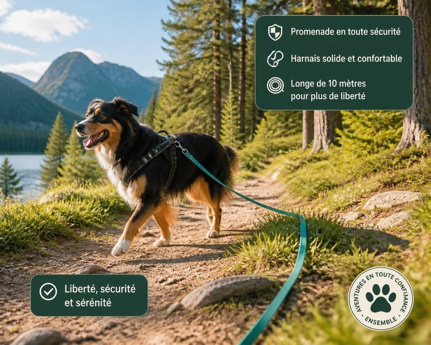 découvrez comment choisir la bonne longueur de longe pour chien afin d'assurer des promenades sécurisées et agréables avec votre fidèle compagnon.