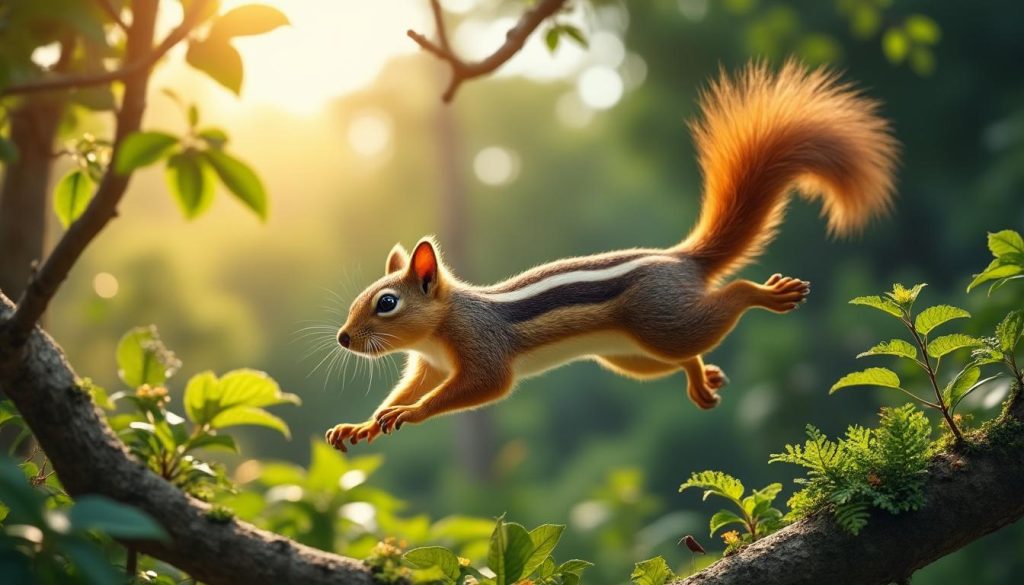 explorez le comportement unique de l'écureuil africain dans son habitat naturel à travers une découverte fascinante de ses habitudes et interactions.