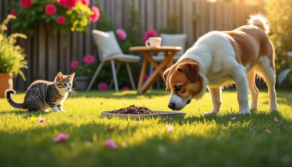 découvrez les raisons pour lesquelles votre chien mange les crottes de votre chat, les causes possibles et des conseils pour y remédier efficacement.
