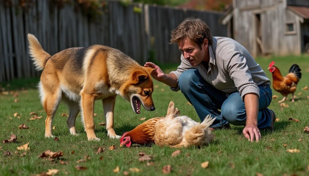 découvrez comment réagir efficacement si votre chien mange une poule, avec des conseils pratiques pour gérer cette situation délicate et assurer la sécurité de vos animaux.