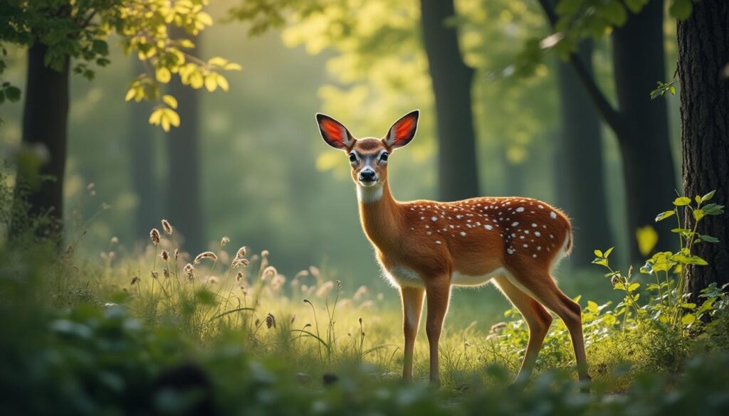 découvrez les caractéristiques et le comportement de la femelle du chevreuil, un animal gracieux et discret de nos forêts.