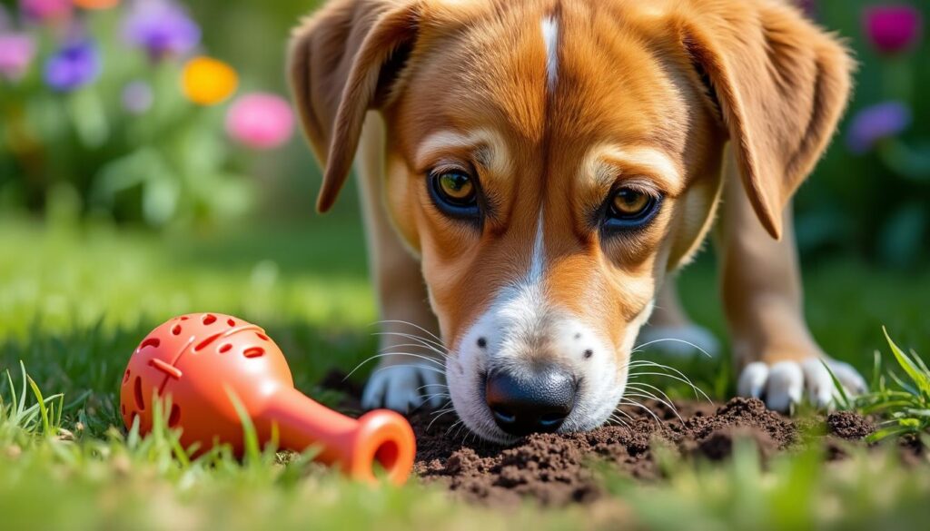 découvrez pourquoi votre chien mange de la terre, les causes possibles de ce comportement et les solutions pour y remédier afin d’assurer sa santé et son bien-être.