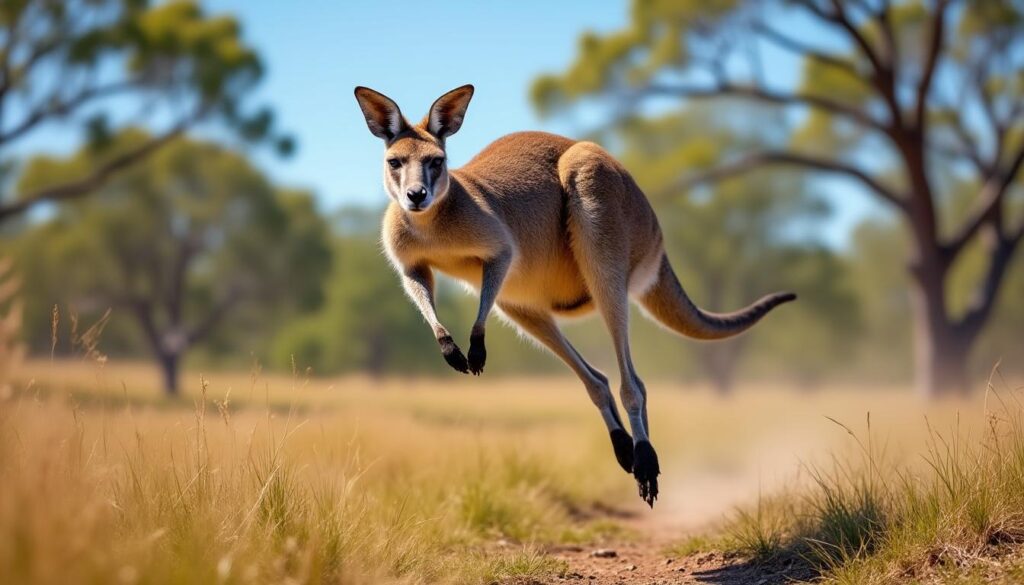 découvrez les particularités fascinantes du kangourou, un animal unique d'australie aux incroyables capacités de saut et à la vie sociale captivante.