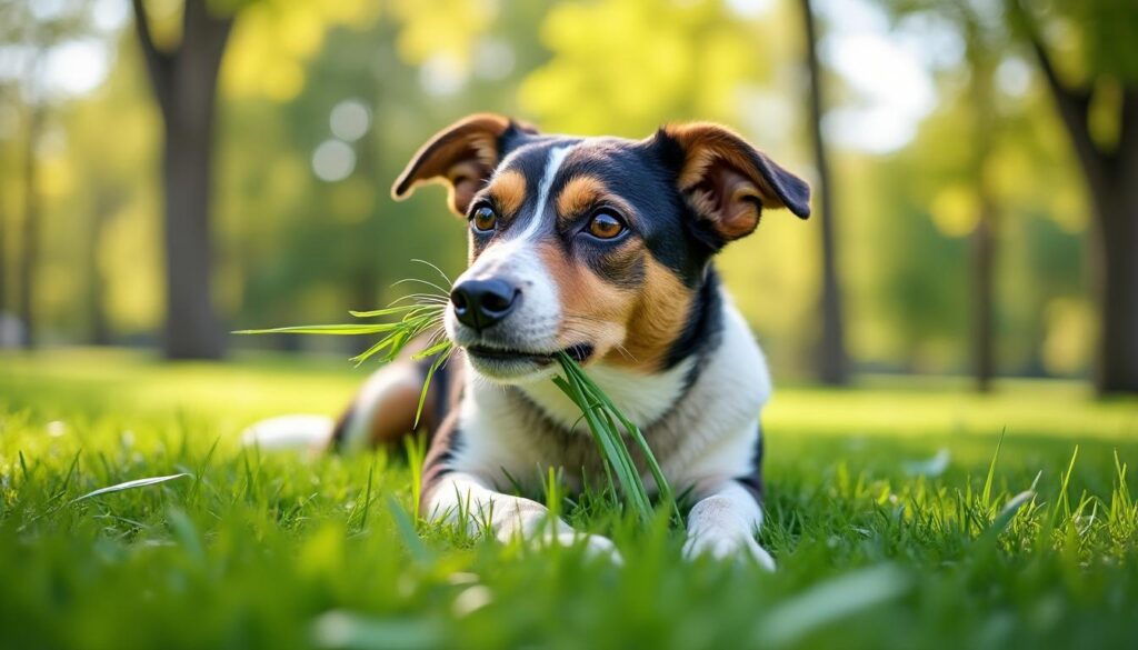 découvrez pourquoi votre chien mange de l'herbe, les raisons possibles derrière ce comportement et ce que cela signifie pour sa santé.