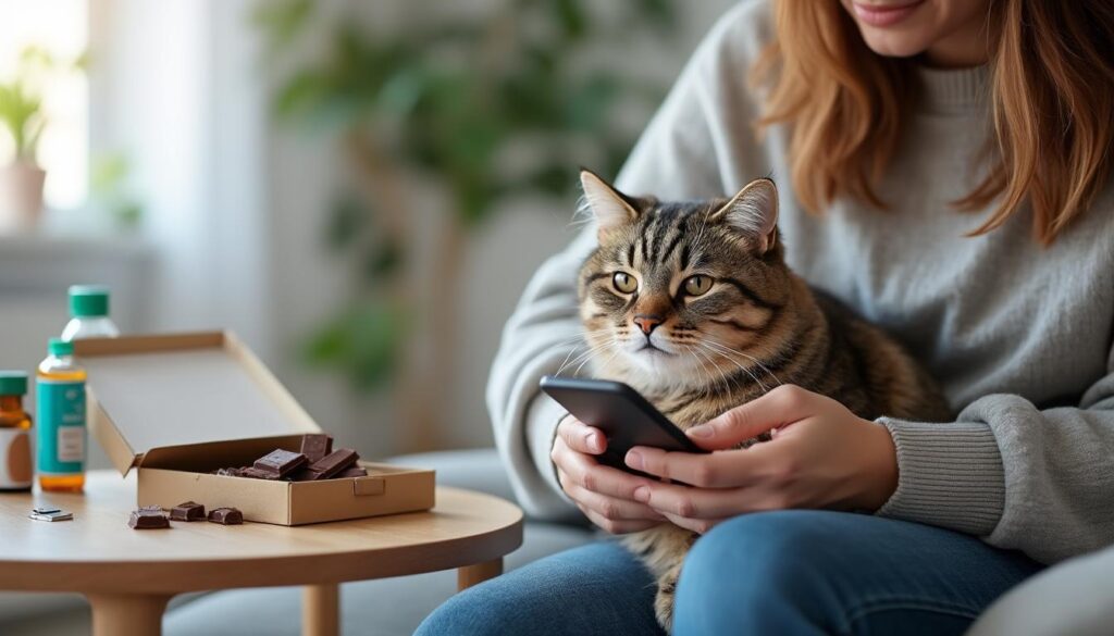 découvrez les gestes essentiels à adopter rapidement si votre chat a mangé du chocolat pour assurer sa sécurité et prévenir les risques d'intoxication.