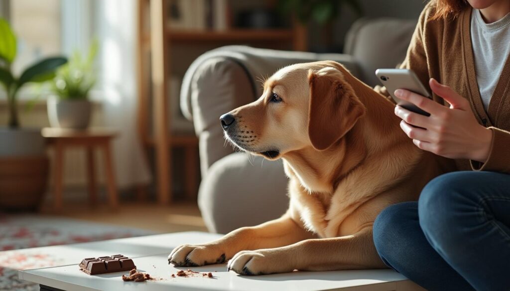découvrez les conseils essentiels et les gestes à adopter si votre chien a mangé du chocolat pour agir rapidement et assurer sa sécurité.