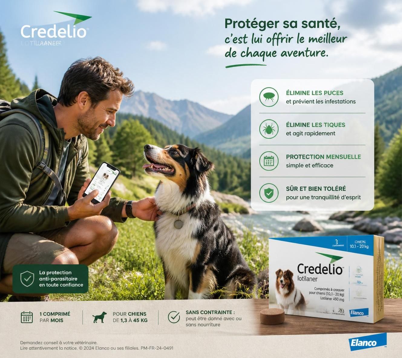 découvrez credelio chien, une solution innovante et efficace pour protéger votre compagnon contre les puces et les tiques, assurant son bien-être au quotidien.