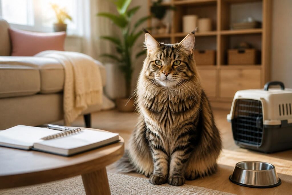 découvrez le prix d'adoption d'un maine coon, ce chat géant au caractère doux, et préparez-vous à accueillir un compagnon affectueux et unique dans votre foyer.
