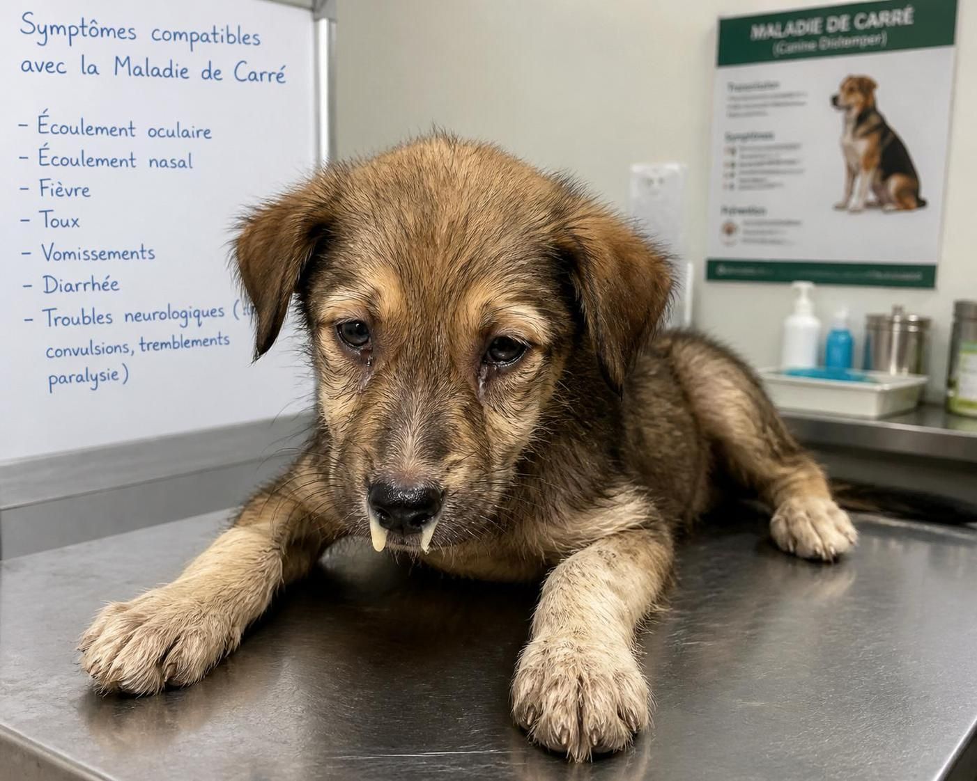 découvrez comment reconnaître rapidement les symptômes de la maladie de carré chez le chien pour agir à temps et protéger la santé de votre compagnon.