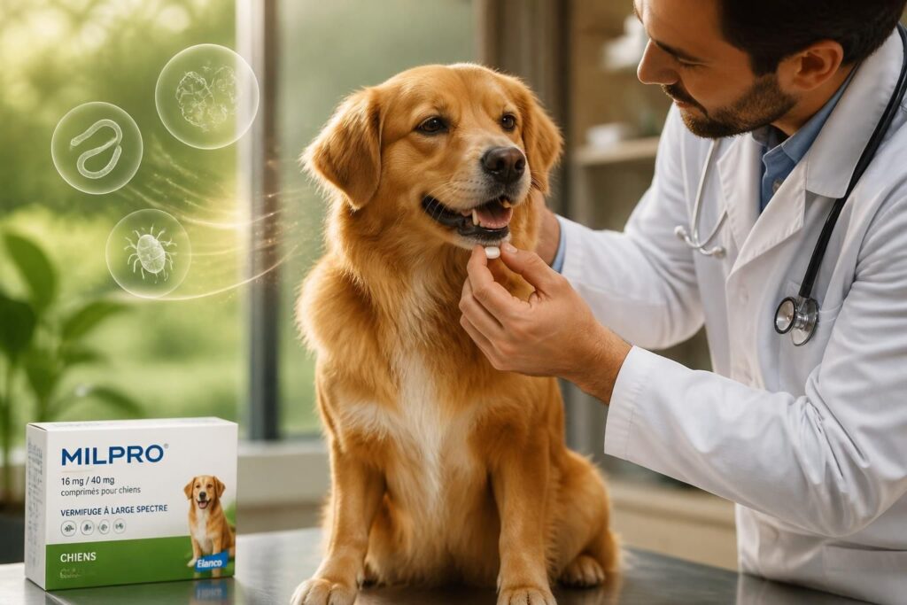 découvrez comment milpro chien agit efficacement contre les parasites internes pour protéger la santé de votre animal. informez-vous sur ses bienfaits et son mode d'action.