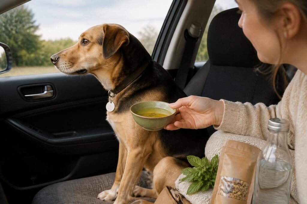 découvrez nos remèdes de grand-mère efficaces pour apaiser les nausées de votre chien lors des trajets en voiture et rendre ses voyages plus agréables.