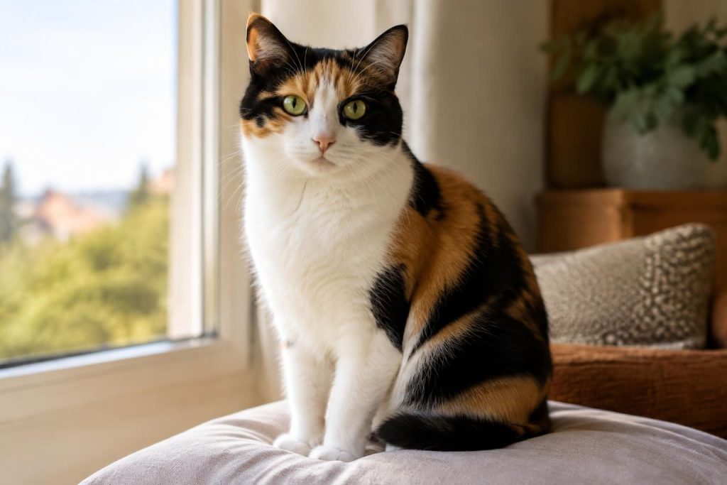 découvrez le chat calico : son caractère, le prix à prévoir et les particularités de sa robe tricolore, qui ne correspond pas à une race à part entière.